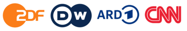 ZDF, DW, ARD, CNN